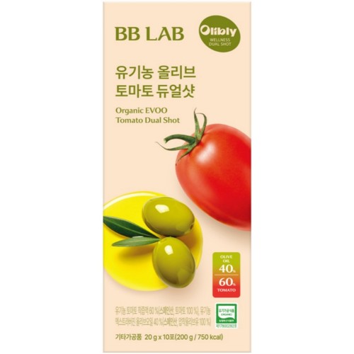 비비랩 유기농올리브토마토듀얼샷 (20G*10입)