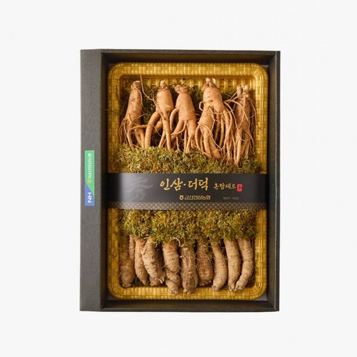 [추석 선물세트 사전예약] 실속형 금산 인삼 더덕 혼합세트 (SET)