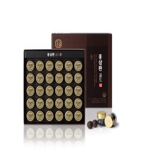 [명절선물세트] 한삼인 홍삼환 골드 (3.75G*30환)