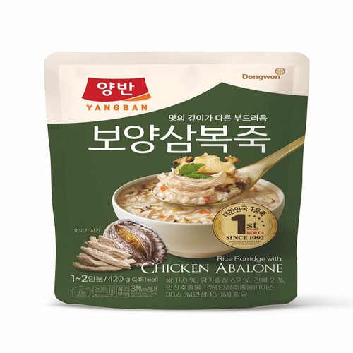 동원 양반 보양삼복죽 (420G)