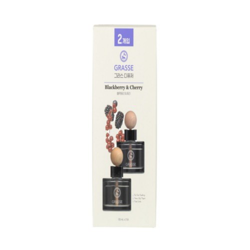 불스원 그라스 디퓨저 (블랙베리&체리) (105ML)