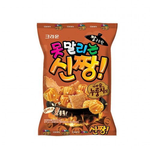 크라운 못말리는 신짱 누룽지맛 (245G)