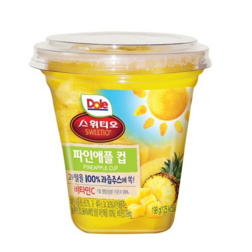 돌 후룻컵 파인애플 (198G)