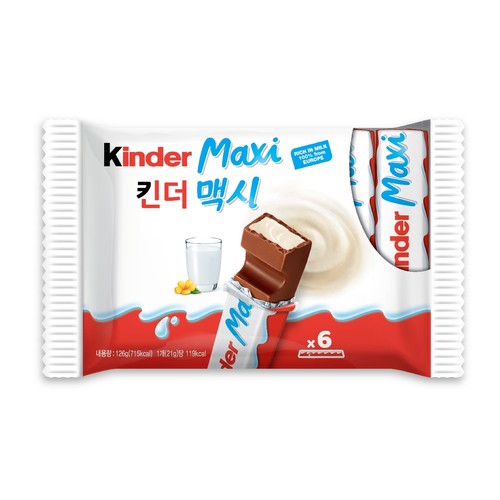 매일 킨더초콜릿 맥시 T6 (126G)