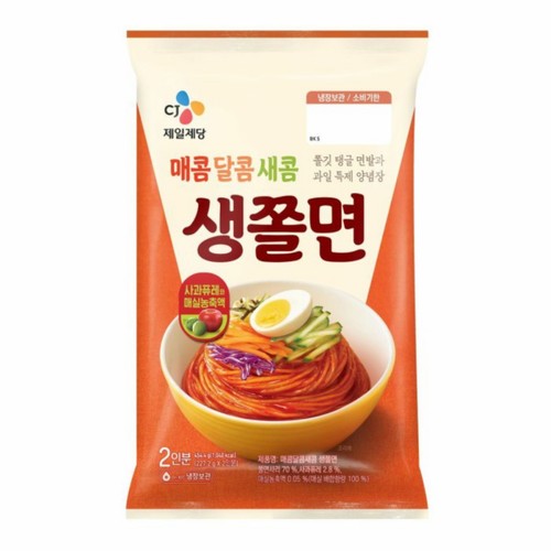 CJ 매콤 달콤 새콤 생쫄면 (2인) (454G)