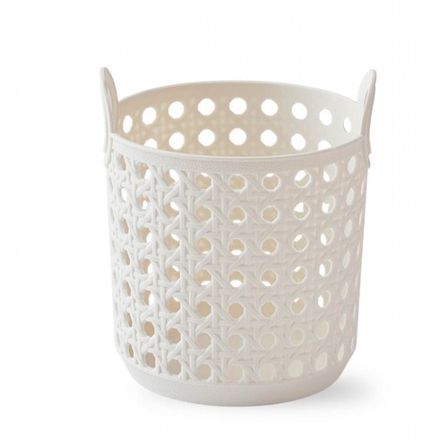 오늘좋은 라운드 바스켓 (0.8L, 원형, 크림) (11*11*13.4CM)