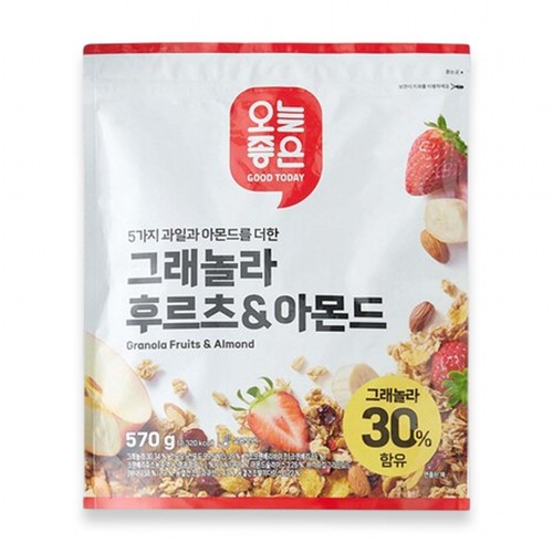 오늘좋은 그래놀라 후르츠&아몬드 (570G)