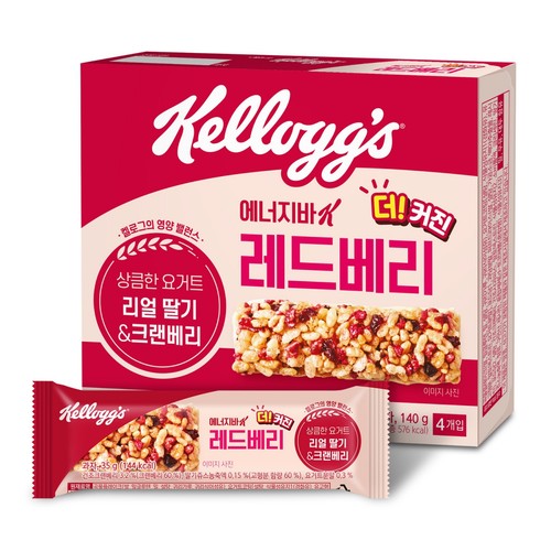 켈로그 에너지바 레드베리 (140G)