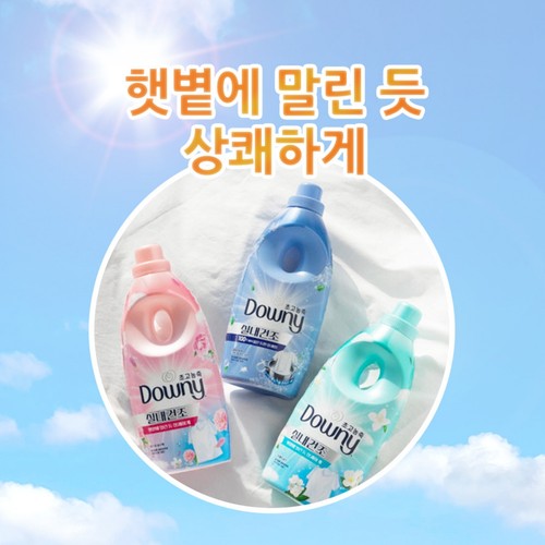 다우니 유연제 실내건조 플로럴프레시 (2L)