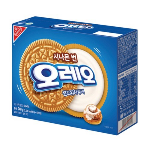 오레오 시나몬번 기획 (240G)