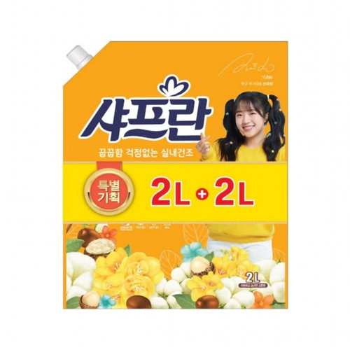 샤프란 리필 (코튼 베이비파우더) (2L*2)