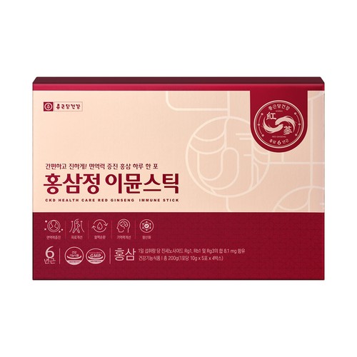 종근당건강 홍삼정 이뮨스틱 (10G*20포)