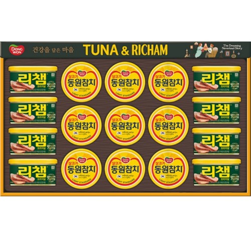 [추석 선물세트 사전예약] 동원 튜나리챔 102호 (SET)