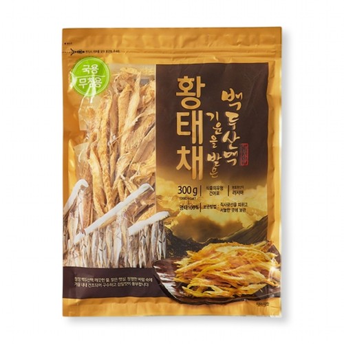 백두산맥 기운을받은 황태채 (300G)