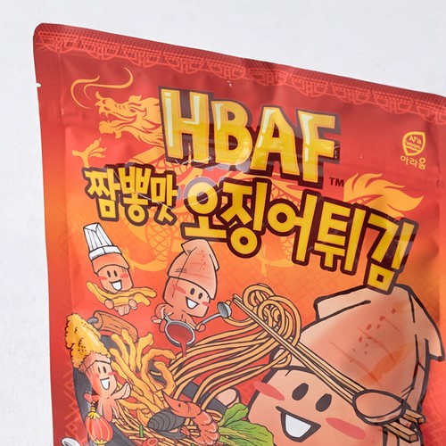 HBAF 짬뽕맛 오징어튀김 (100G)