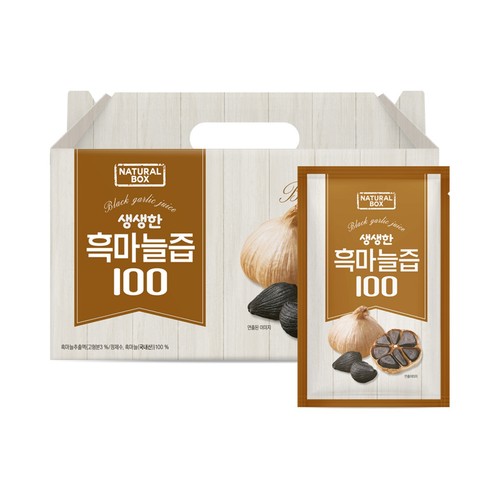 내추럴박스 생생한 흑마늘즙 (70ML*30포)
