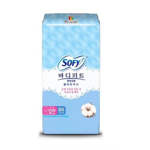 쏘피 바디피트 천연코튼라이너 일반 (84입)