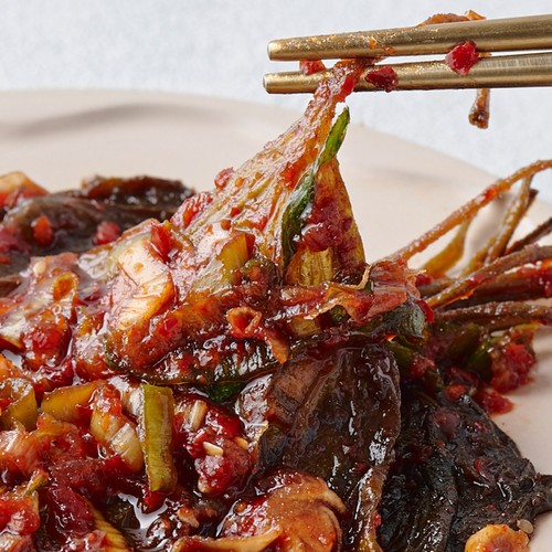 요리하다 국산 깻잎무침 (140G)