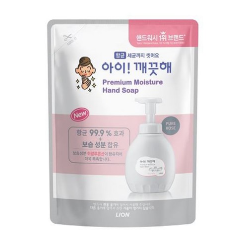 아이깨끗해 프리미엄 로즈 리필 (400ML)