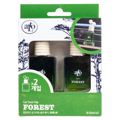 알토 송풍구 방향제 (포레스트) (15ML*2)