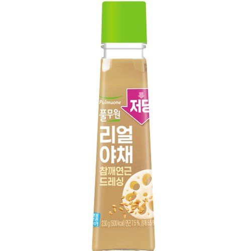 풀무원 리얼야채 참깨연근 드레싱 (230G)