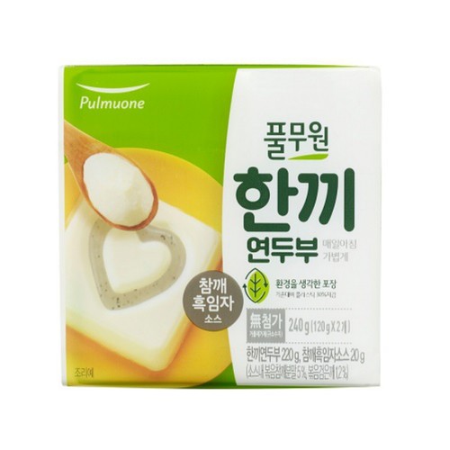 풀무원 한끼 연두부 참깨흑임자 (240G)