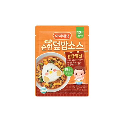 아이배냇 순한덮밥소스 간장찜닭 (50G)