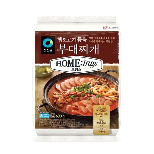 청정원 호밍스 햄&고기듬뿍부대찌개 (600G)