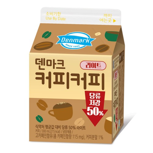 동원 덴마크 커피커피 우유 (300ML)