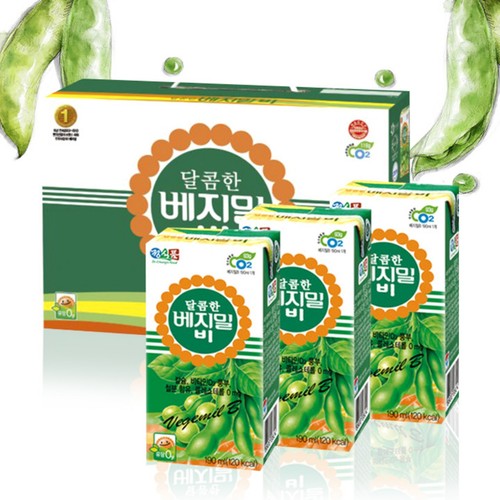 정식품 베지밀 B (달콤한맛) (190ML * 24)