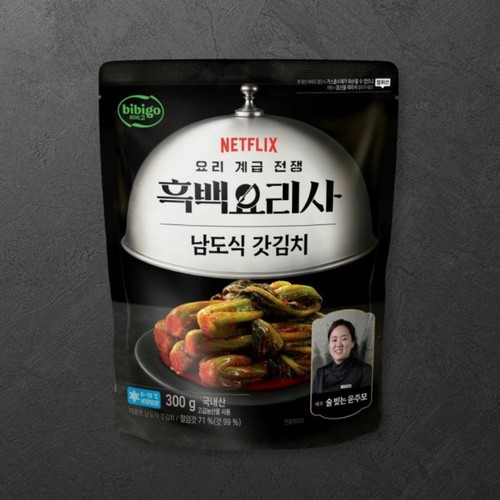 CJ 비비고 흑백요리사 남도식갓김치 (300G)