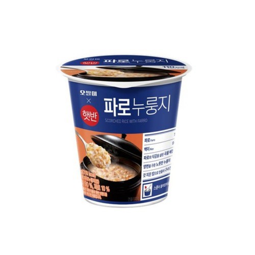 씨제이 오쌀미 햇반 파로누룽지 (30G)