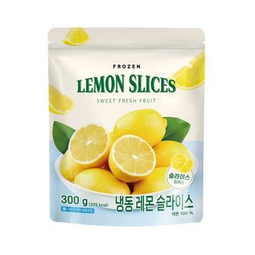 냉동 레몬 슬라이스 (300G/봉)