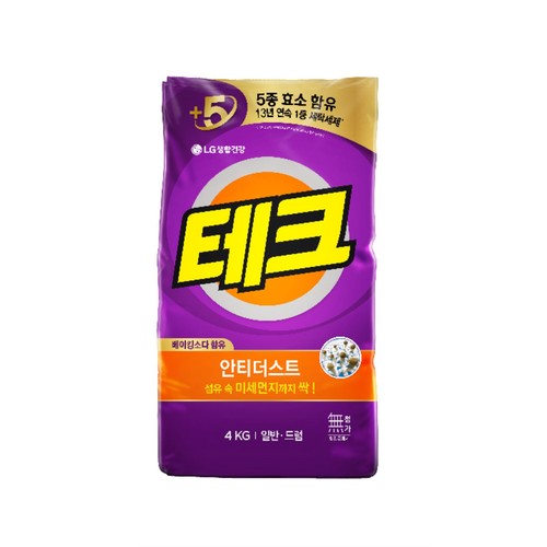 테크 안티더스트 분말세제 (4KG)