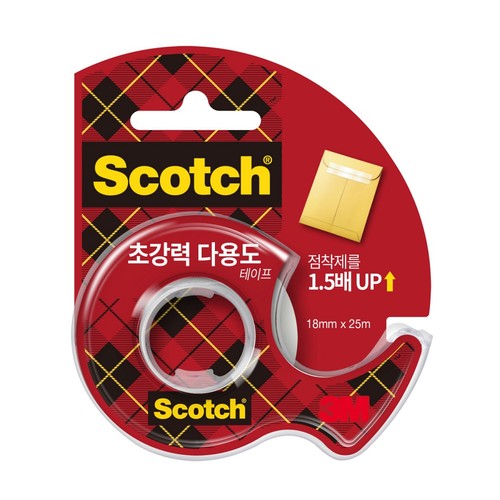 스카치 초강력 테이프 디스펜서 (18MM)