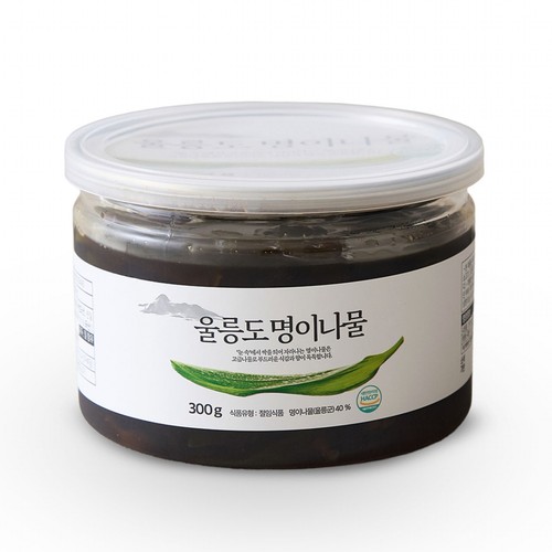 울릉도 명이나물 장아찌 (300G/통)