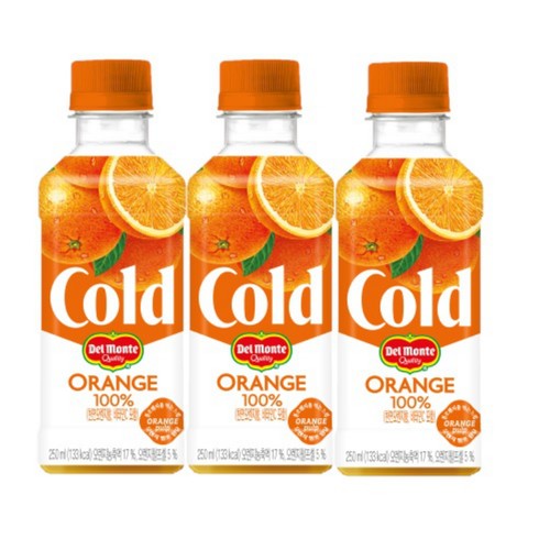 콜드(오렌지) (250ML*3입)