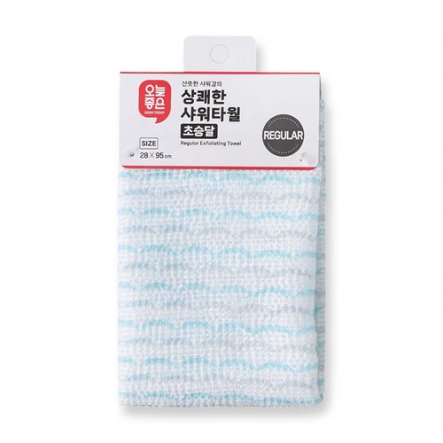 오늘좋은 상쾌한 샤워타월(초승달)