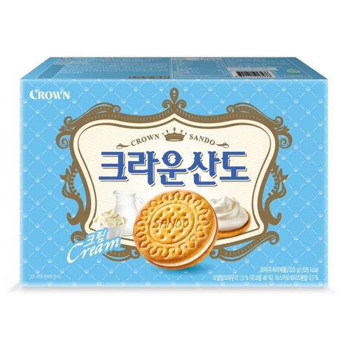 크라운 산도 스윗밀크 (323G)