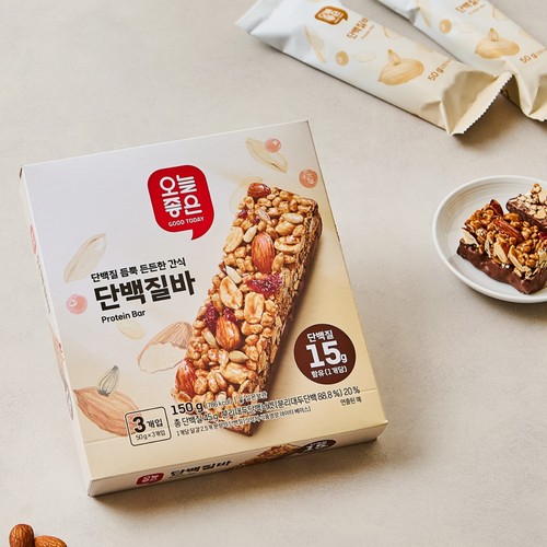 오늘좋은 단백질바 (50G*3)