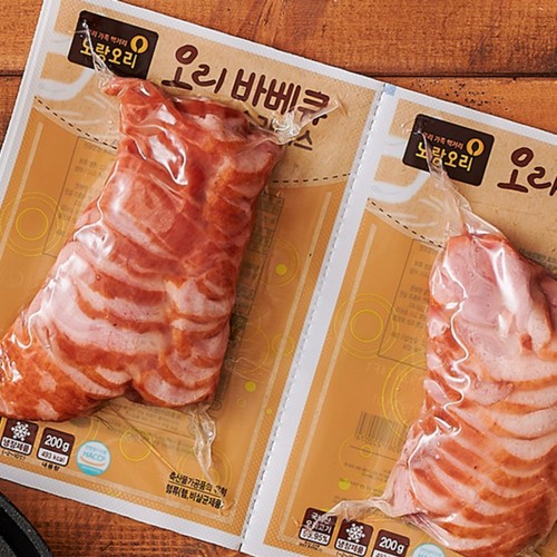 노랑오리 훈제슬라이스 (200G*2)