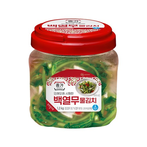 대상 종가 백열무물김치 (1.2KG)