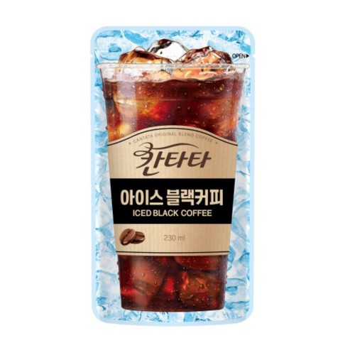 칸타타 아이스 블랙 (230ML)