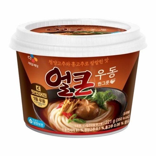CJ 얼큰 우동컵 (221G)