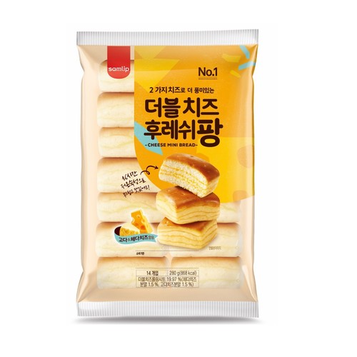 삼립 더블치즈 후레쉬팡 (280G)