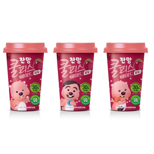 잔망 쿨피스 에이드 자두 (300ML)