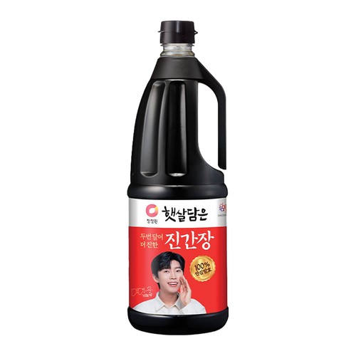 청정원 햇살담은 두번달여더진한진간장 (1.7L)