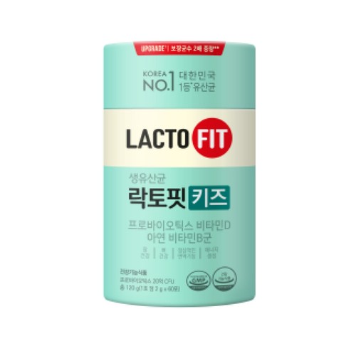 종근당건강 생유산균 락토핏키즈 (2G*60포)