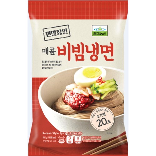 칠갑 면발장인 매콤 비빔냉면 (480G)