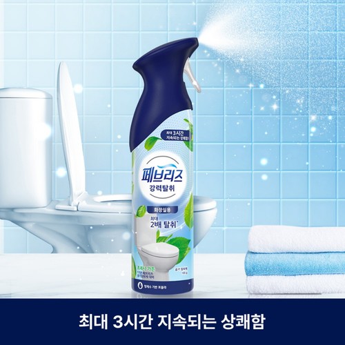  페브리즈에어 방향제 화장실용 프레시가든 (165G)